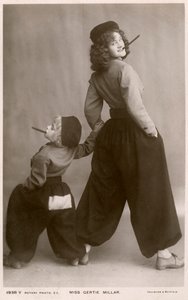 Gertie Millar, britská herečka a zpěvačka, c1906. od Rotary Photo