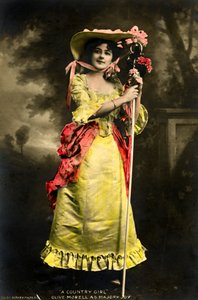 Olive Morell , herečka, 1903. od Rotary Photo