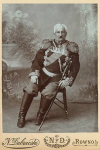 Generál Konstantin Pavlovič Prezhbiano 1840-1905, 1888. od Rowno . Photo studio N. Dubravski