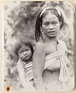 Ifugao äiti ja lapsi od Roy Barton