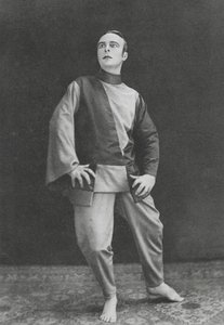 Rudolf von Laban, rakouský tanečník (čb fotografie) od Ruben Sobol