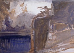 The Release of Prometheus (olej na kartě)