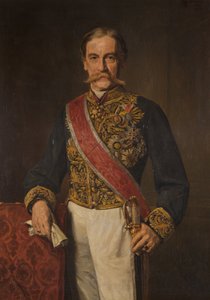 Ministr Karl Hohenwart hrabě z Gerlachsteinu od Rudolf Konopa