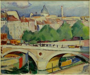 Pohled na Pont Marie