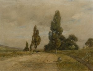 Ulice poblíž Deutsch-Altenburg na úpatí Turk