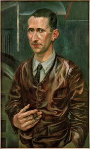 Bertolt Brecht od Rudolf Schlichter