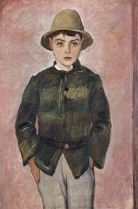 Country Boy, kolem 1928 (olej na plátně)