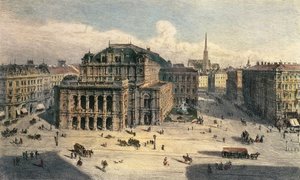 Vídeňská státní opera, kolem roku 1869