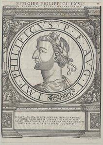 Východořímský císař Philippikos Bardanes (tisk) od Rudolph Wyssenbach