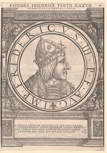Císař Svaté říše římské Fridrich III (tisk)