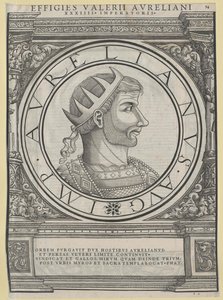 Římský císař Aurelianus (tisk) od Rudolph Wyssenbach