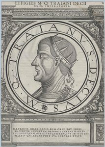Římský císař Decius (tisk) od Rudolph Wyssenbach