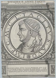 Římský císař Tacitus (tisk) od Rudolph Wyssenbach