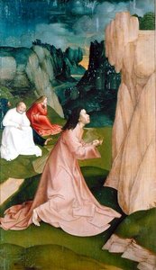 Agónie v zahradě, ze série Passion (tempera na panelu) od Rueland the Younger Frueauf