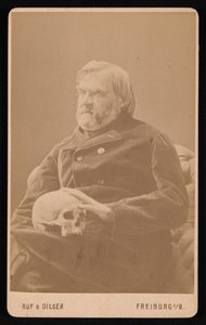 Portrét Alexandra Eckera 1816-1887, cca 1870. od Ruf and Dilger