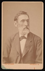 Portrét Alexandra von Frantziuse 1821-1877, 1876. od Ruf and Dilger