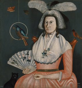 Molly Wales Fobes, 1790. od Rufus Hathaway
