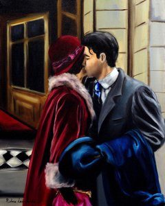 Nadčasová romance, 2024 (olej na plátně)