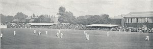 Univerzitní kriketový zápas v Lords, c1896 od Russell and Sons