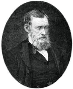 William Edward Forster, britský průmyslník z 19. století a státník Liberální strany, 1900.