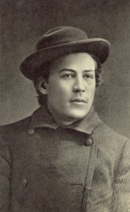 Anton Čechov, ruský dramatik, Moskva, 1883 od Russian Photographer