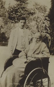 Lev Tolstoj, ruský romanopisec od Russian Photographer