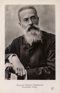 Nikolaj Rimskij-Korsakov , ruský skladatel od Russian Photographer