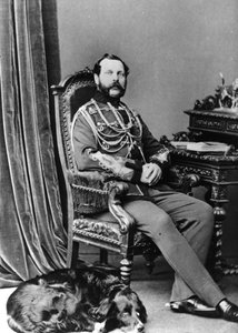 Portrét ruského císaře Alexandra II od Russian Photographer