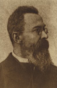 Portrét Nikolaje Rimského-Korsakova od Russian Photographer