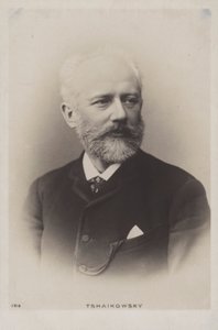 Petr Iljič Čajkovskij, ruský skladatel od Russian Photographer