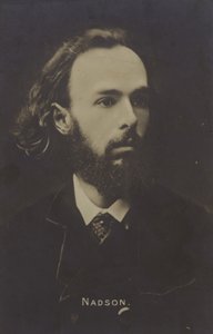 Semyon Nadson , ruský básník od Russian Photographer
