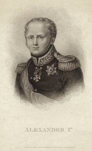 Alexandr 1. - ruský císař (1777-1825) od Russian School