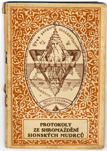Protokoly sionských mudrců", antisemitská propaganda od Russian School