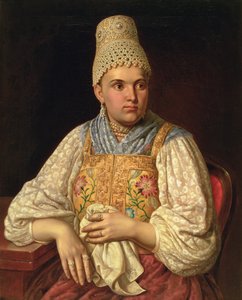 Portrét Anny Petrovna Filatové, kolem roku 1840 (pár 74387)