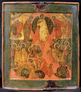 Proměna (tempera na panelu) od Russian School