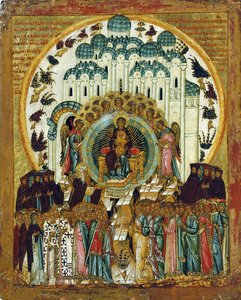 In Thee Rejoiceth, počátek 16. století. od Russian icon.