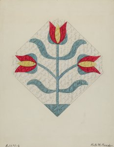 Přikrývka, c. 1936.