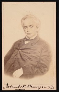 Portrét Johna V. L. Johna VanSchaicka Lansinga Pruyna 1811-1877, před rokem 1877. od SJ Thompson