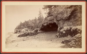 [Jeskyně, pravděpodobně v Mt. Desert, Maine] od S.R. Stoddard
