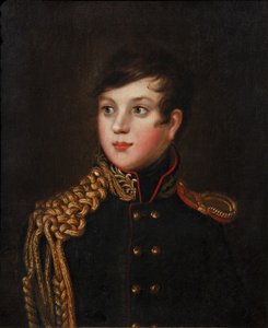 Portrét prince Alexandra Pavloviče Stroganova 1795-1814, cca 1812 od S.S. Svintsov
