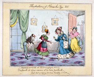 „Příjezd Louisy do Birmingham House“, 1827 od SW Fores