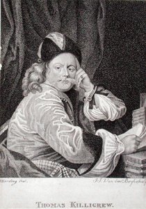 Thomas Killigrew (1612-83), ryl J.J. Van den Bergh (rytina) od S. (after) Harding