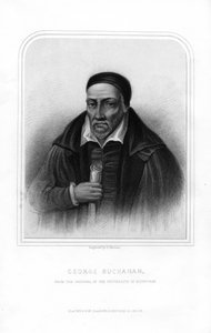 George Buchanan , skotský historik a humanistický učenec, 1870. od S. Freeman