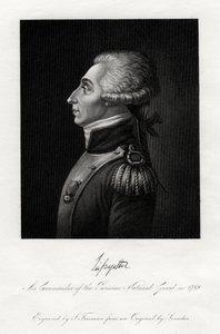 Marquis de Lafayette, francouzský vojevůdce a státník, 1845