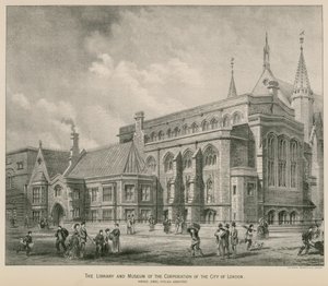 Knihovna a muzeum Corporation of the City of London; Radnice od S. Rosenthal