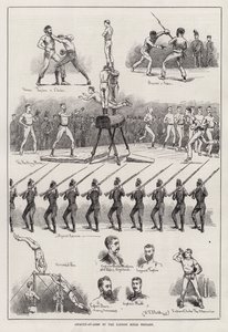 Assault-at-Arms by London Rifle Brigade (rytina)
