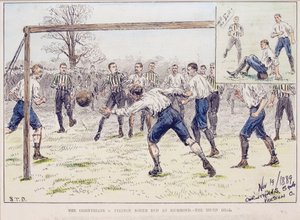 Corinthians vs. Preston North End v Richmondu – Třetí gól, z 