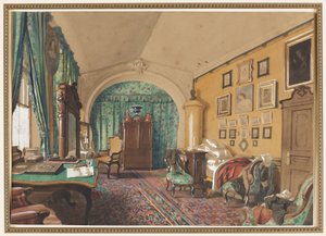 Interiér mužského obývacího pokoje od S. Tolstoi