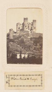 Haute-Loire - Zřícenina Bouzols od Sabatier