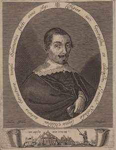 Portrét Jacoba Judah Leon 1602-1675 od Salom Italia